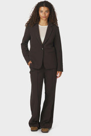 Sury Suit Pants | Dark Brown | Bukser fra Neo Noir