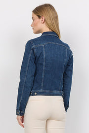 Molly Jacket | Dark Blue Denim | Jakke fra French Laundry