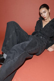 HNoble Drapy Pant Ankle | Black | Bukser fra HEYANNO