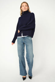 Dara Mai Jeans Regular | Vintage Blue | Jeans fra Mos Mosh
