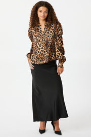 Rosslyn Leo Blouse | Leopard | Bluse fra Neo Noir