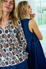 Lisea Dress 206660 | Medium Blue Denim | Kjole fra Freequent