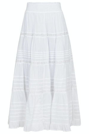 Felicia S Voile Rock 161872 | Weiß | Rock von Neo Noir