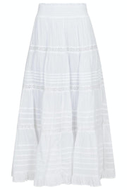 Felicia S Voile Skirt 161872 | White | Nederdel fra Neo Noir