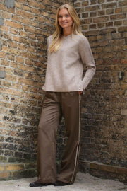 Gabby Pants 2841 | Brown | Pants fra Prepair