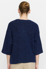 SRHema SS Cardigan knit SR225-206 |  Total Eclipse | Strik fra Soft Rebels