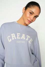 Celli O-LS Sweatshirt | Eventide | Sweats fra Mos Mosh