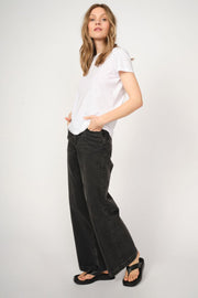 Dara Deluxe Jeans 32' | Grey | Jeans fra Mos Mosh