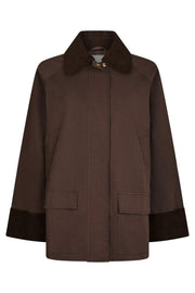 Anastacia Cord Jacket | Brown | Jakke fra Neo Noir