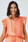 Blase Blouse 204386 | Georgia Peach W. Peach Nectar | Bluse fra Freequent