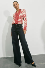 Dara Hera Jeans Regular | Black | Jeans fra Mos Mosh