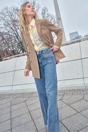 Colette Linpos Jeans Long | Blue | Jeans fra Mos Mosh