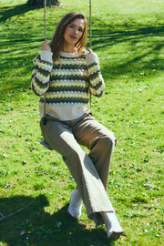 Nezzy Pullover 206304 | Moonbeam W. Morel | Strik fra Freequent