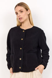 Ada Teddy Jacket | Sort | Jakke fra French Laundry