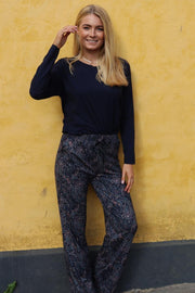 Alma Wide Pants | Night Sky Paisley | Bukser fra Liberté