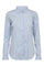 Mattie Flip Stripe Shirt | Light Blue | Skjorte fra Mos Mosh