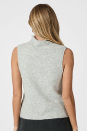 Odelia Knit Top | Light Grey | Strik fra Neo Noir