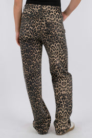 Simona Leopard Pants | Leopard | Bukser fra Neo Noir