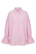 Fiona Floral Sleeve Shirt | Pink | Skjorte fra Avery