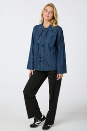 Starlie Denim Shirt | Dark Blue | Skjorte fra Neo Noir