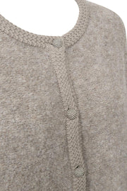 Grschrista Cardigan 206727 | Simply Taupe Mel. | Cardigan fra Freequent