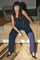 Astra Bead Top | Salute Navy | Bluse fra Mos Mosh