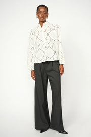 Evine Scarla Pant Long | Phantom | Bukser fra Mos Mosh