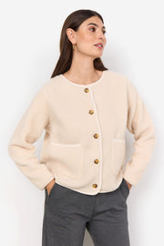 Ada Teddy Jacket | Creme | Jakke fra French Laundry