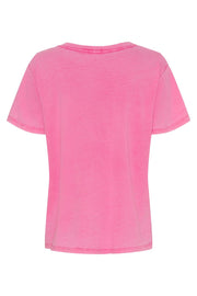 Inge Tee 0532 | Pink/Pink Hummingbird | T-shirt fra Marta du Chateau