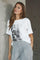 Madina Oversize Tee 43001 | White | T-Shirt fra Co'couture