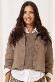 Paloma Jacket | Fango | Jakke fra Marta du Chateau