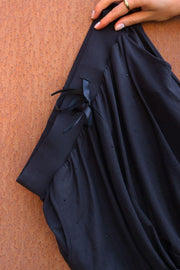 Alma Pants | Black Black Simili | Bukser fra Liberté