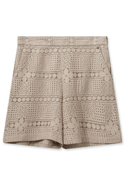 Veia Ellinor Shorts | Cement | Shorts fra Mos mosh
