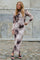 Onessa Faded Mesh Dress | Dusty Brown | Kjole fra Neo Noir