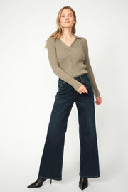 Dara Hera Jeans Long | Dark Blue | Jeans fra Mos Mosh