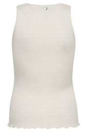 Elaine Seamless Tank Top  | Ecru | T-shirt fra Mos Mosh