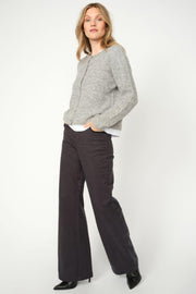 Dara Treasure Pant Regular | Phantom | Bukser fra Mos Mosh