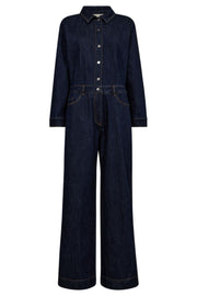 Filoy Jumpsuit 204634 | Dark Blue Denim | Buksedragt fra Freequent