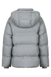 Fox C Puffer Jacket | Light Grey | Jakke fra Neo Noir