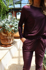 Alma Pants | Bordeaux | Bukser fra Liberté