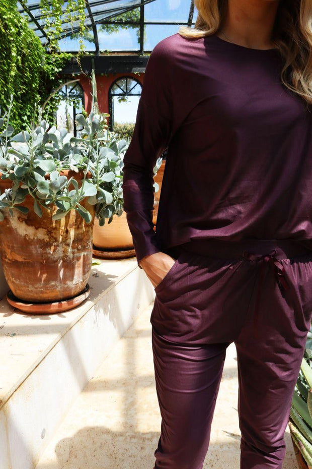 Alma Pants | Bordeaux | Bukser fra Liberté