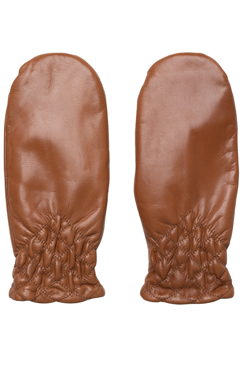 handschuhe cognac damen Re:designed Gloves 6006 Elke Mitten (Cognac) Handschuhe – Lisen.dk
