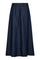 Anya Denim Pleat Skirt 34181 | Dark Denim | Nederdel fra Co'couture