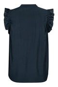 Callum Frill Top 35162 | Ink | Top fra Co'couture