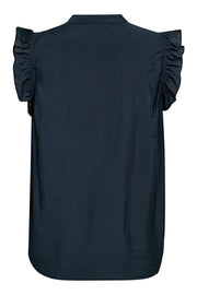 Callum Frill Top 35162 | Ink | Top fra Co'couture
