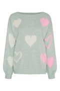 Amarante Knit | Aqua/Panna/Pink | Strik fra Marta du Chateau – nedsat