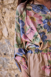 Emme Flower Shirt | Frappe | Bluse fra Black Colour