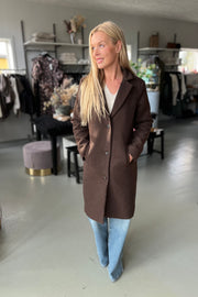 Theo Wollmantel | Braun | Mantel von French Laundry