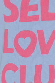 Luciana Sweat 69000 | Cielo/Rosa Baby Print | Sweatshirt fra Marta du Chateau