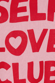 Luciana Sweat 69000 | Rosa Baby/Red Print | Sweatshirt fra Marta du Chateau